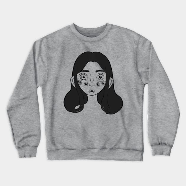 her name is Me Crewneck Sweatshirt by SpookyCow